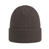 Czapka zimowa z wełny merino - mod. 6060:Brązowy, Wełna merino
